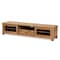 Baxton Studio Beasley Modern and Contemporary Oak Brown Finished Wood 1-Drawer TV Stand 190-11999-ZORO - alternate 6